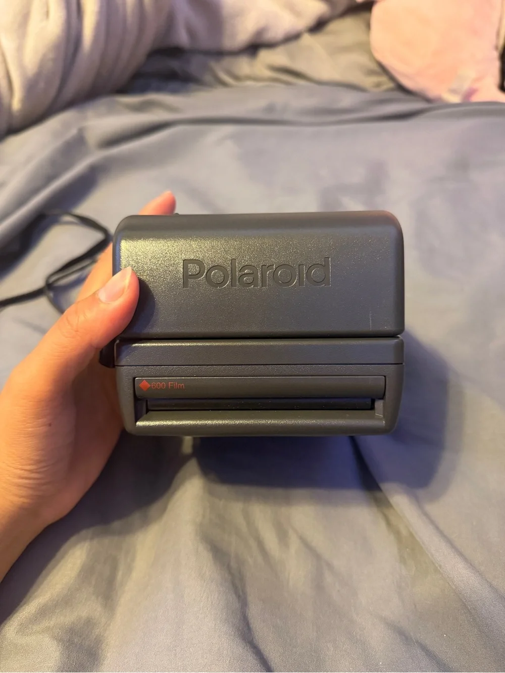 Vintage Polaroid Dark Gray Instant Camera